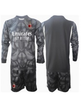 AC Milan Målvakt Replika Hemmakläder Barn 2024-25 Långärmad (+ byxor)